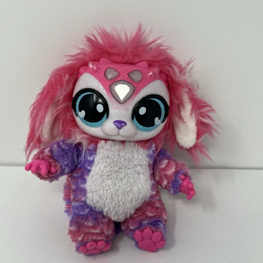 Magic Mixies Interactive Plush Toy Talking Light Up Stuffed Animal Kids Toy Gift